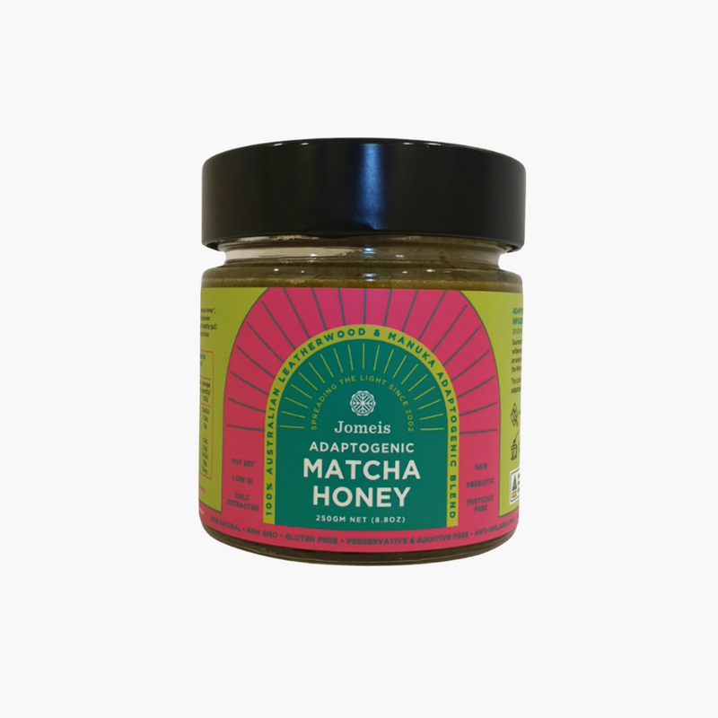 Jomeis Adaptogenic Matcha Honey 250g - GoodMates Fine Food