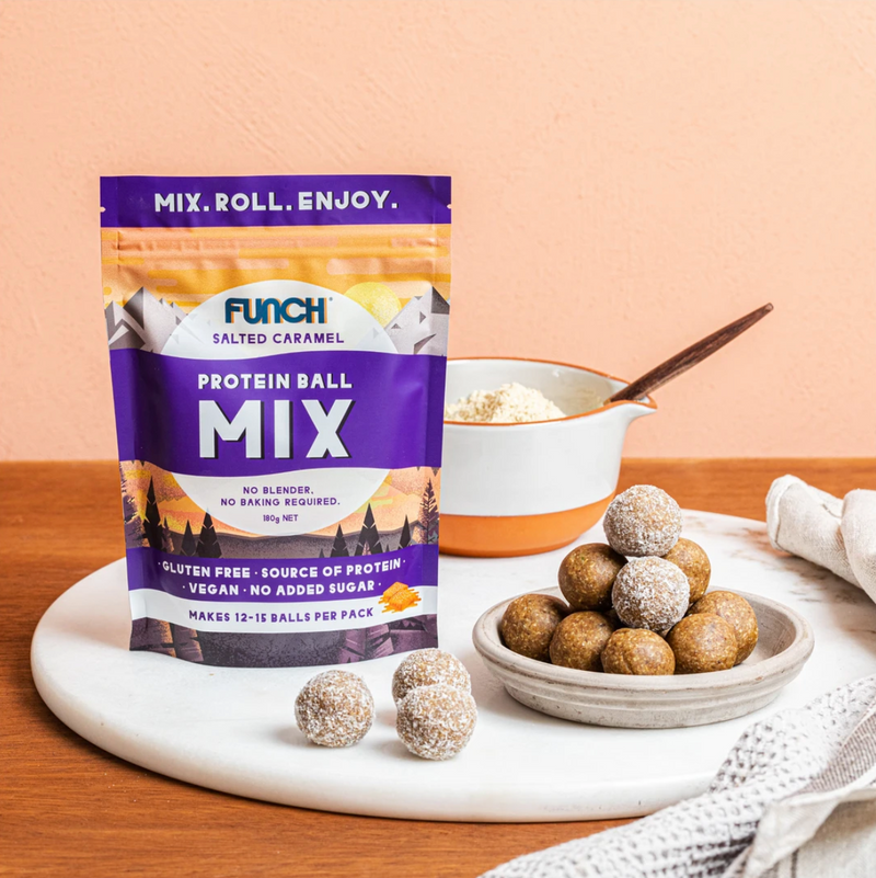 Funch Salted Caramel Protein Ball Mix 180g - GoodMates Fine Food