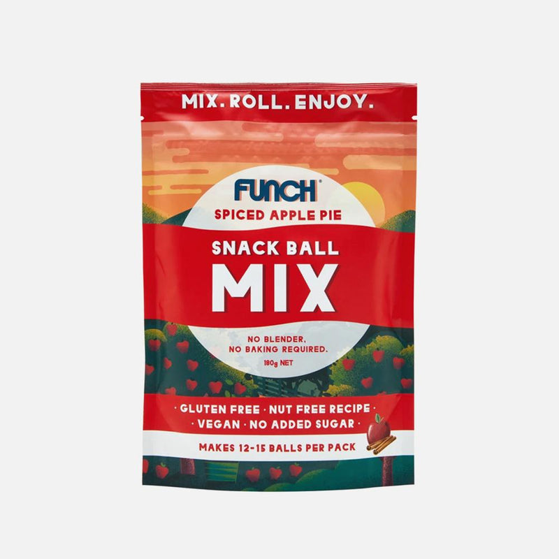 Funch Apple & Cinnamon Snack Ball Mix 180g - GoodMates Fine Food