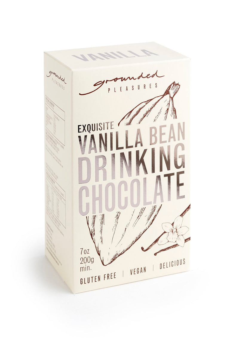 Grounded Pleasures Drinking Chocolate Vanilla Bean - GoodMates Fine Food