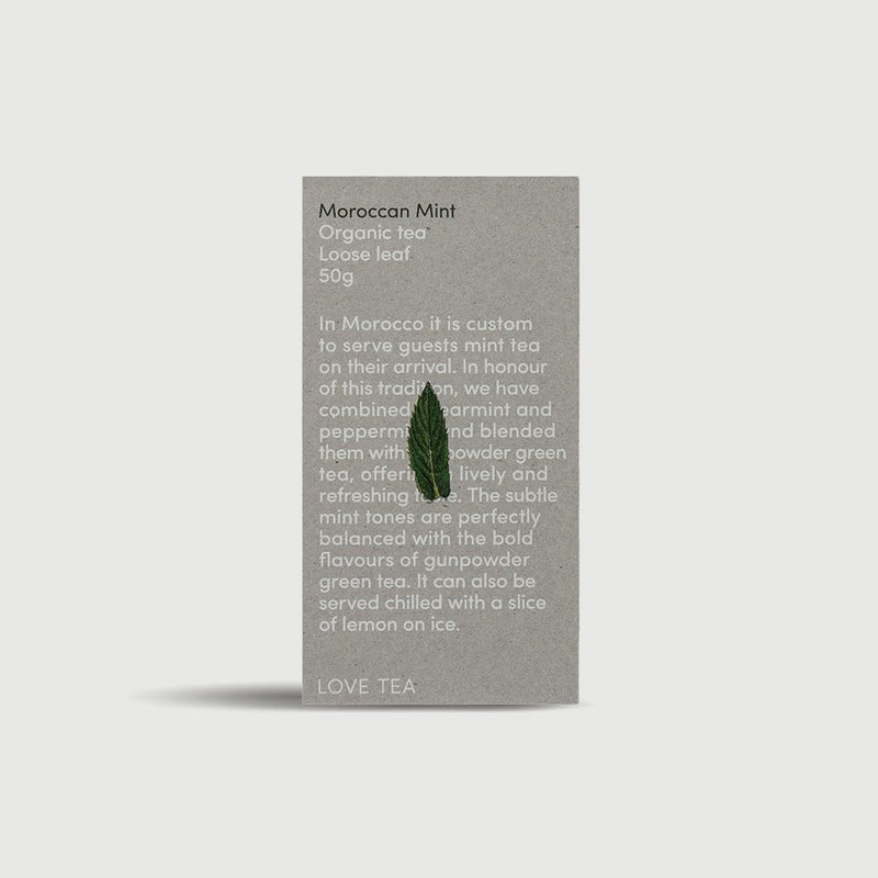 Love Tea Moroccan Mint Loose Leaf 50g - GoodMates Fine Food