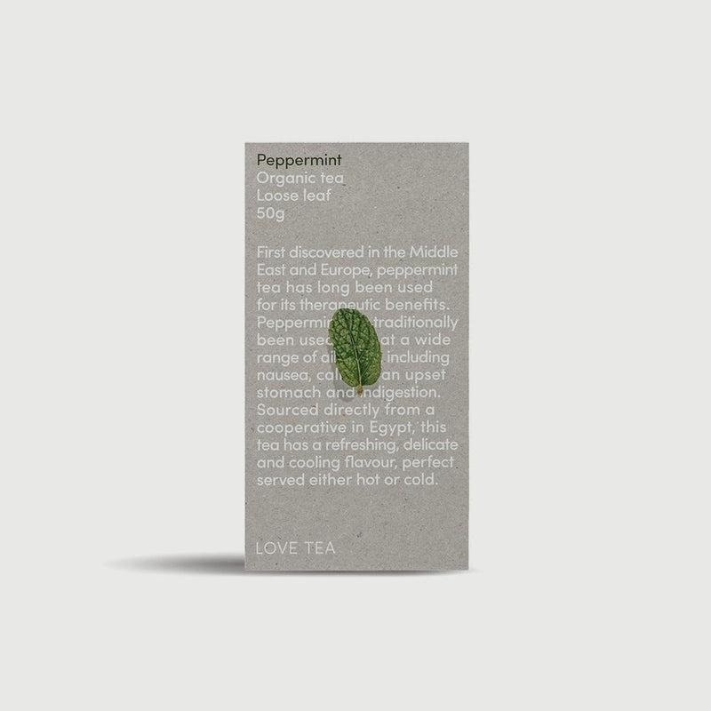 Love Tea Peppermint Loose Leaf 50g - GoodMates Fine Food