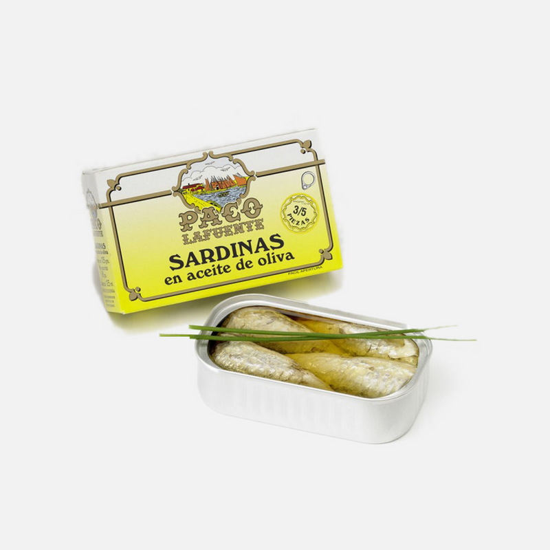 Paco La Fuente Sardines in Olive Oil - GoodMates Fine Food