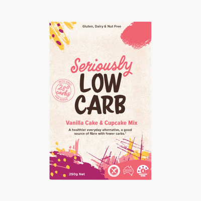Well & Good Seriously Low-Carb Vanilla Cake & Cupcake Mix 250g - GoodMates Fine Food