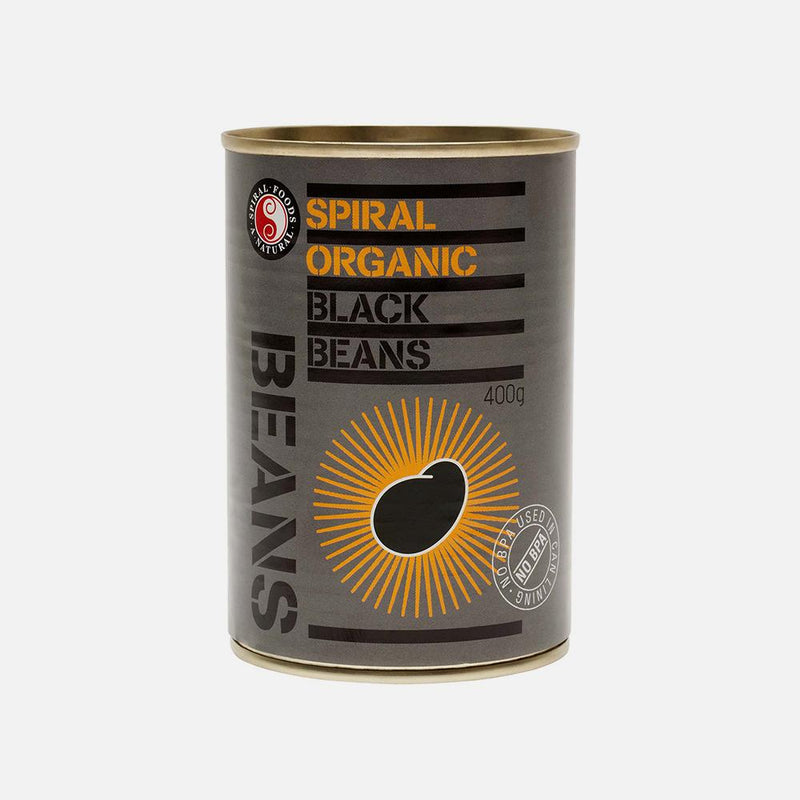 Spiral Foods Organic Black Beans 400g - GoodMates Fine Food