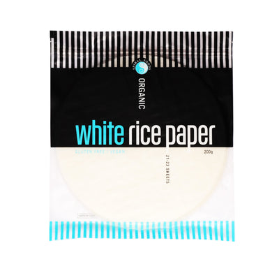 Spiral Foods Organic White Rice Paper 200g - GoodMates Fine Food