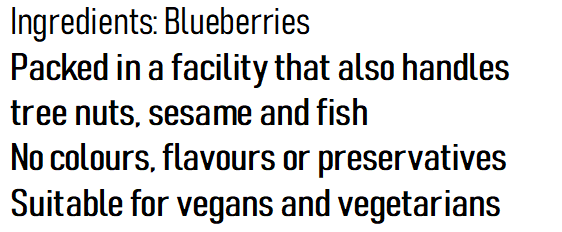 Summer Hill Pantry 100% Fruit Sprinkles - Blueberry Blitz bbd 1/12/21 - GoodMates Fine Food