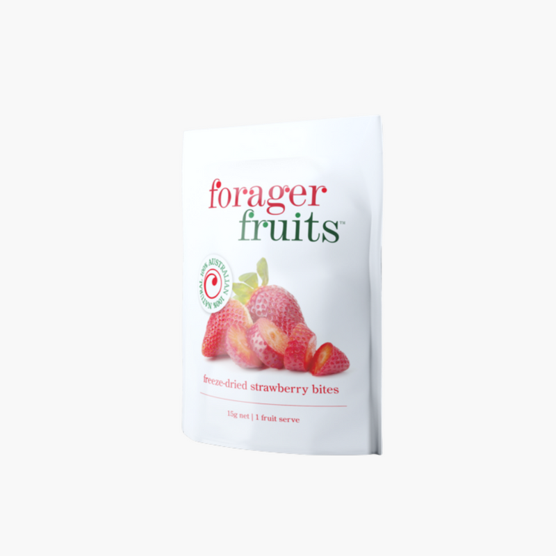 Forager Fruits Freeze Dried Strawberries 15g - GoodMates Fine Food